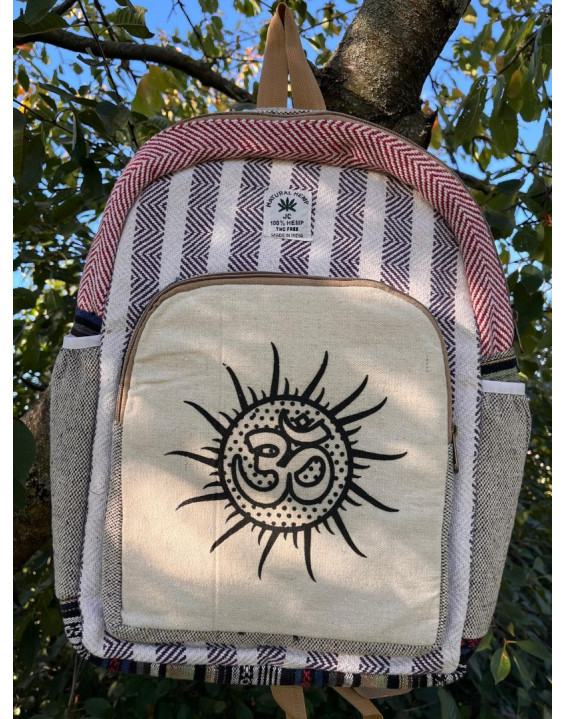 Ethno batoh z konope - OM veľký